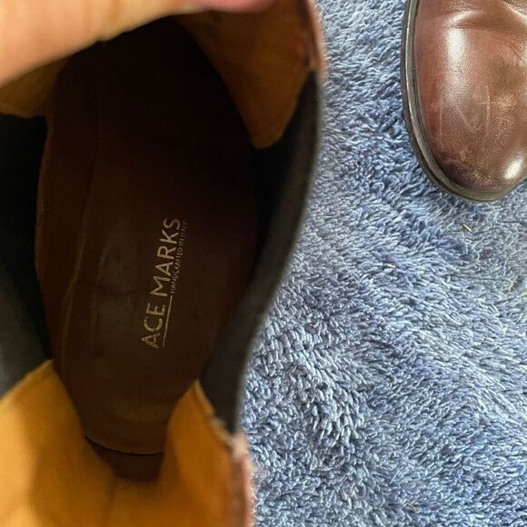 Ace Marks Leather Chelsea Boot Men’s 11.5 - Picture 4 of 11